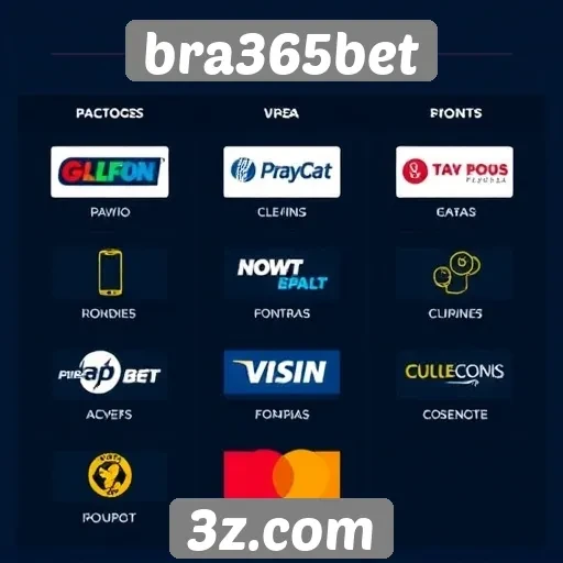 Métodos de pagamento no site bra365bet