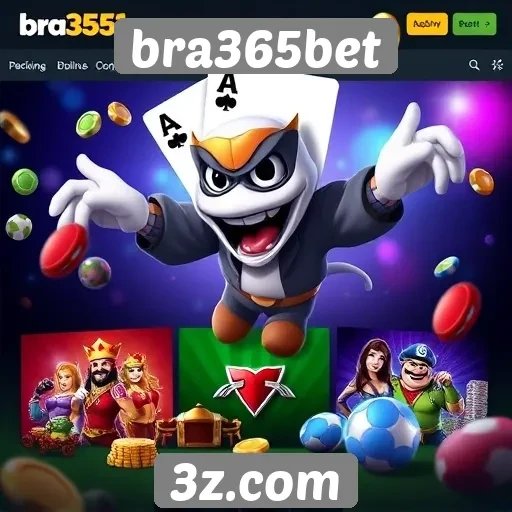 Variedade de jogos disponíveis no bra365bet